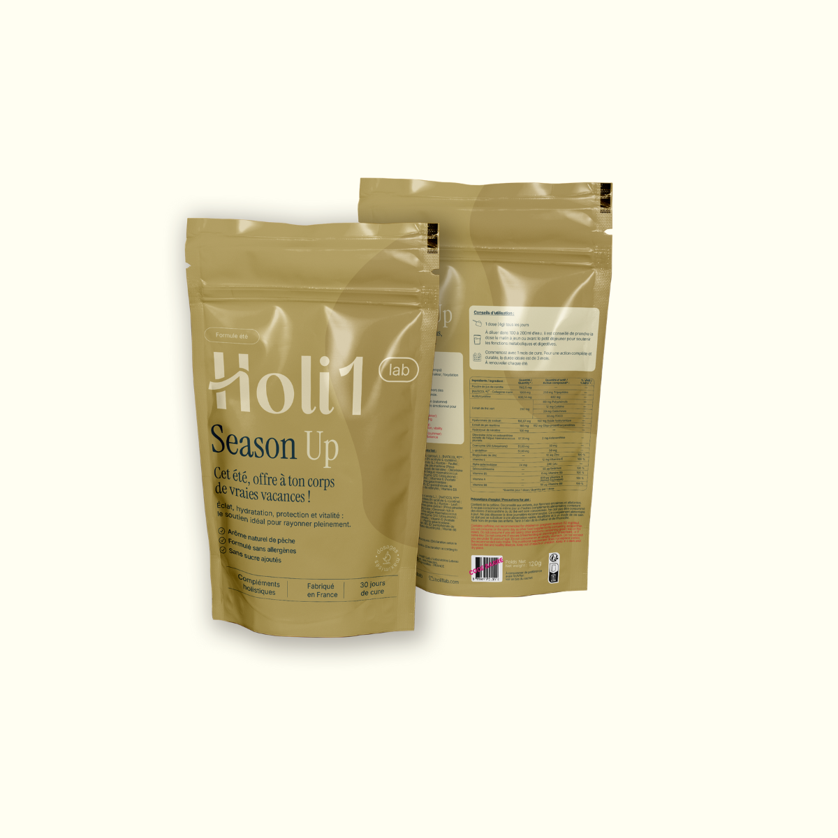 HoliSun - 30j - Protection, Éclat, Hydratation